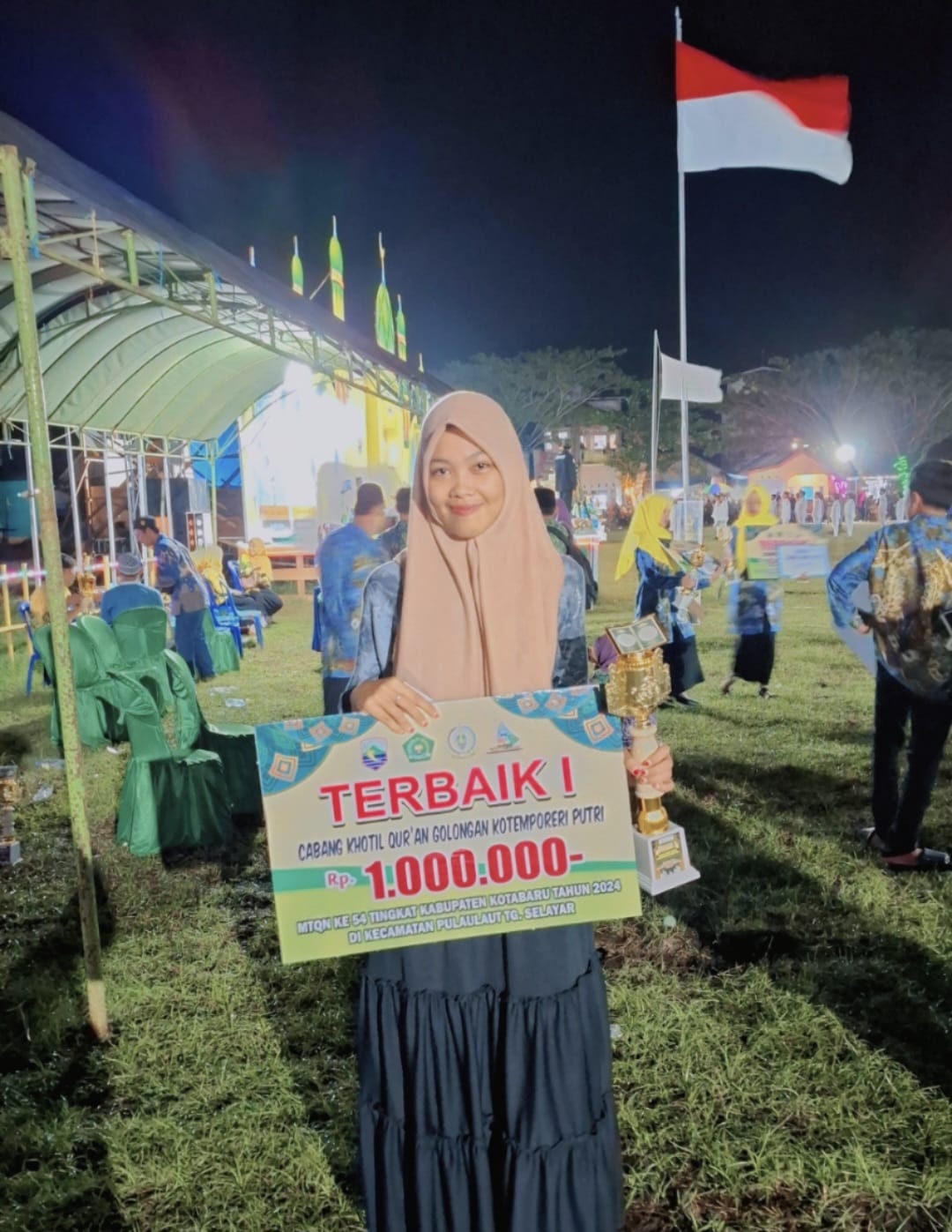 Deretan Prestasi Siti Muslimah Mahasiswi FKIP UNUKASE yang Lolos ke MTQMN XVIII 2025